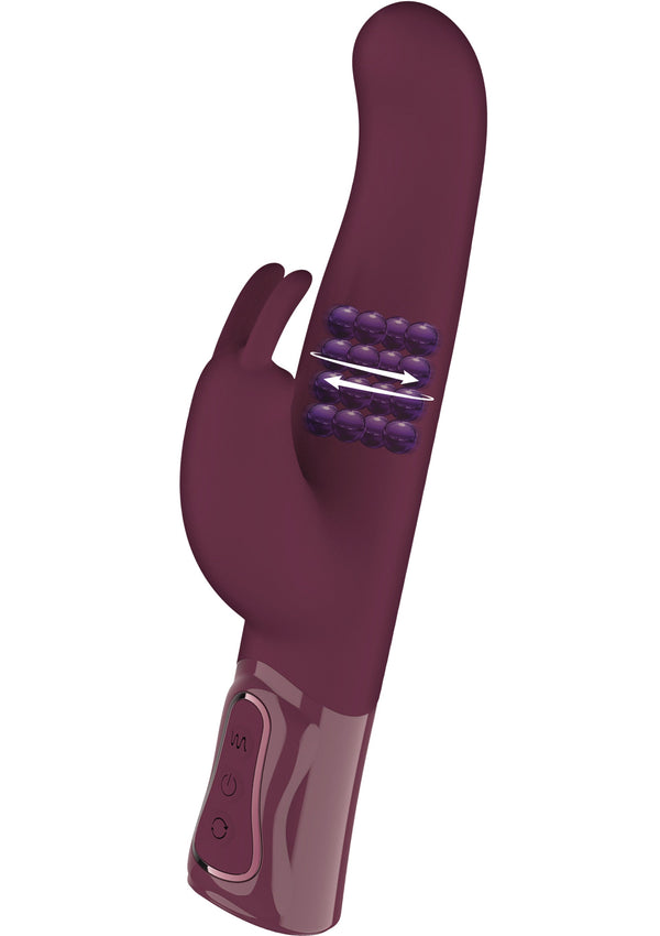 Vibromasseur lapin épais rotatif et vibrant