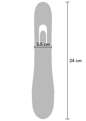 Vibromasseur lapin point G à mouvement de doigt