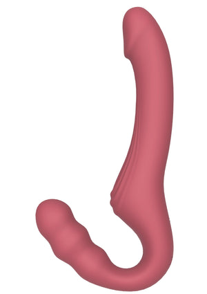 Strap-on sans harnais vibrant