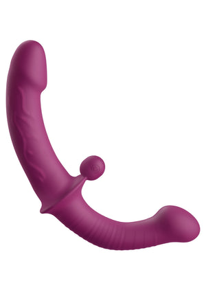 Vibromasseur pour couple point G à double extrémité