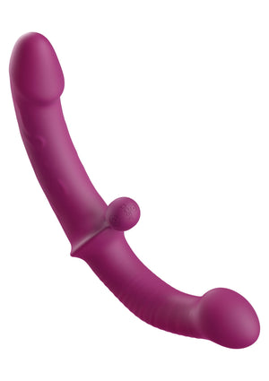Vibromasseur pour couple point G à double extrémité