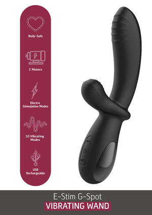 Vibromasseur point G à électrostimulation