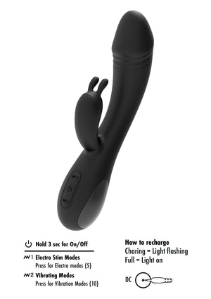 Vibromasseur Rabbit à électrostimulation