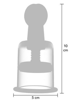 Ventouses tétons et clitoris M/L