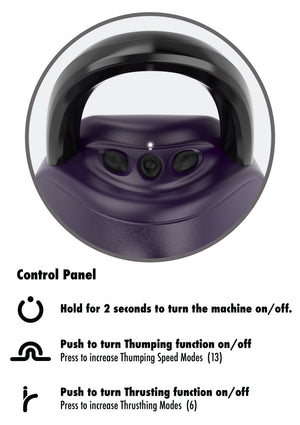 Selle de machine à sexe Rodea avec 2 accessoires