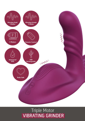 Coussin de friction vibrant triple moteur