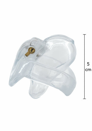 Cage de chasteté Clear Control X-courte