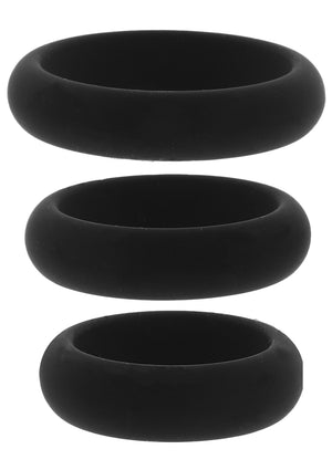 Set de 3 anneaux péniens Stamina Premium