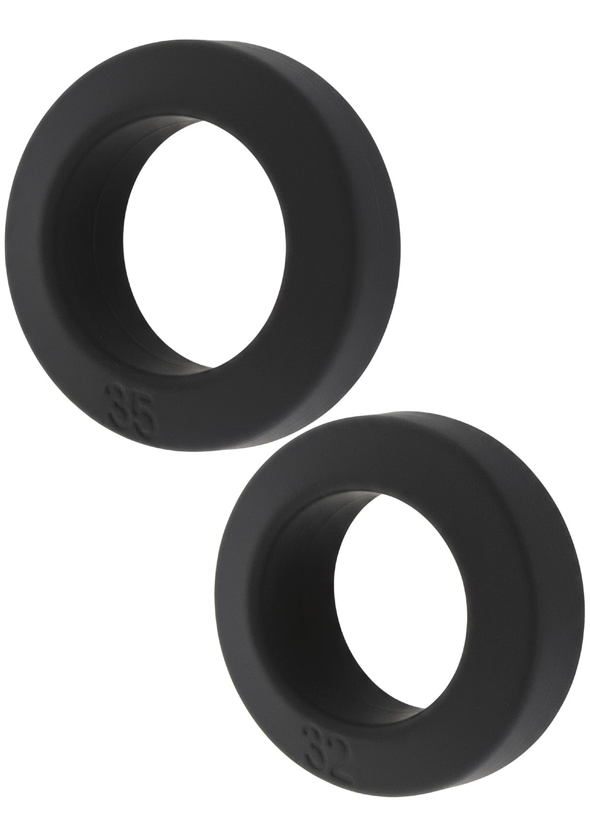 Set de 2 anneaux péniens empilables Double Stackers - taille L