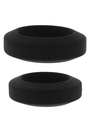 Set de 2 anneaux péniens empilables Double Stackers - taille L