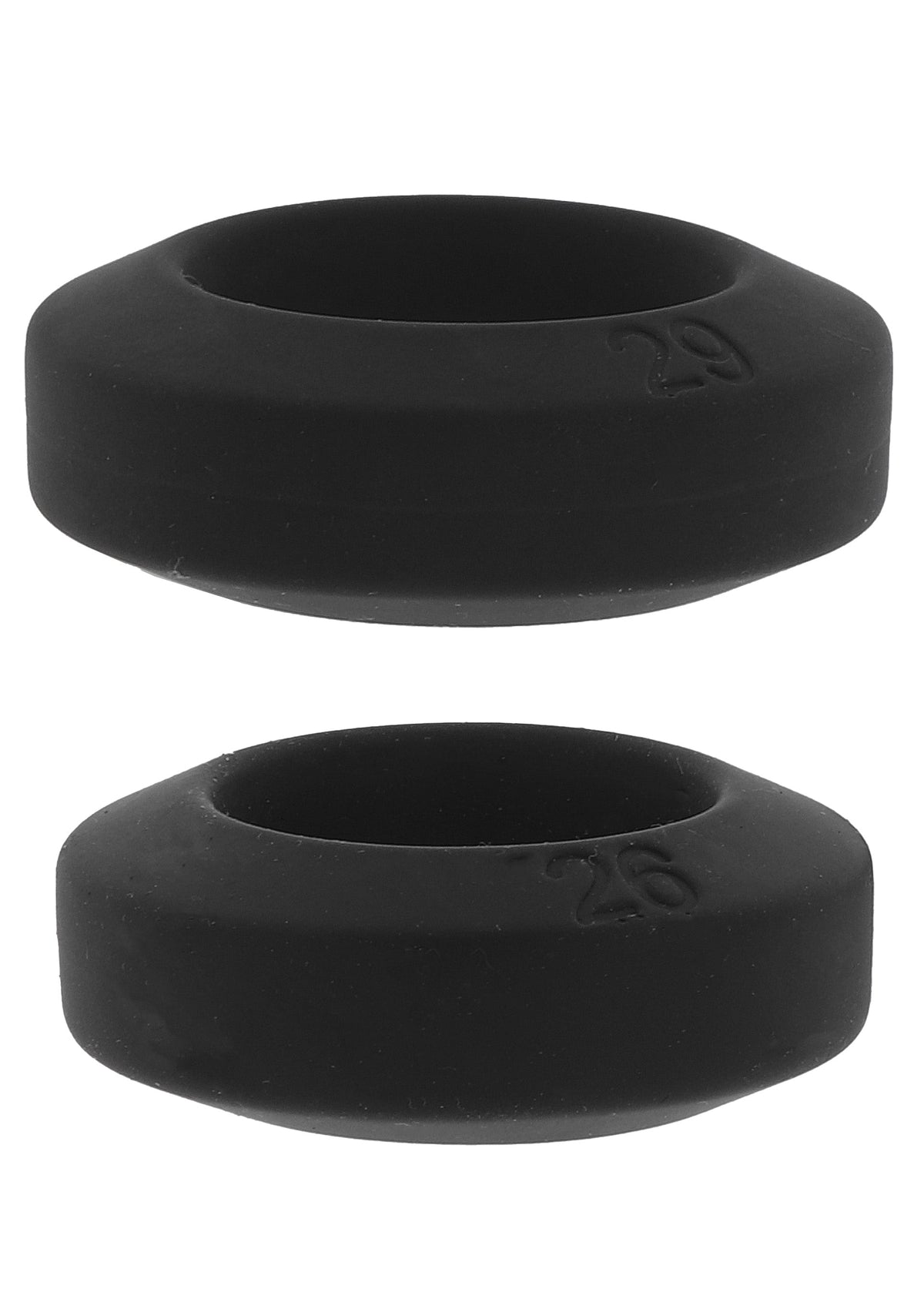 Set de 2 anneaux péniens empilables Double Stackers - taille M