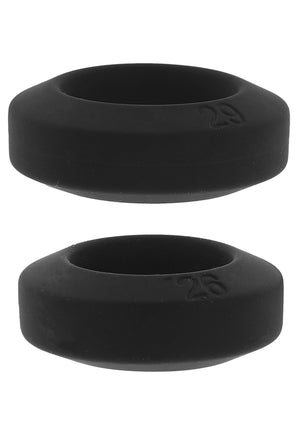 Set de 2 anneaux péniens empilables Double Stackers - taille M