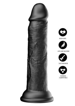 Gode réaliste en silicone liquide 19 cm