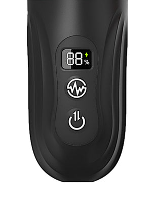 Vibromasseur réaliste avec va-et-vient et mouvement ondulant