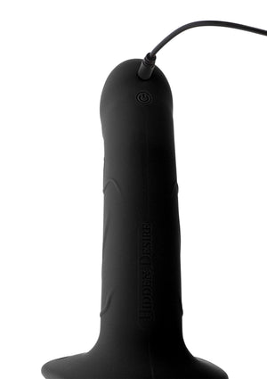 Gaine creuse vibrante silicone 16 cm