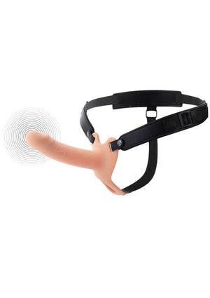 Gaine creuse vibrante silicone 16 cm