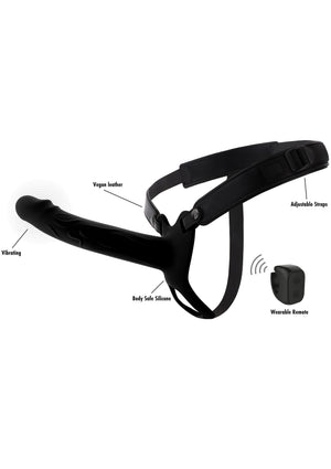 Gaine creuse vibrante silicone 20 cm