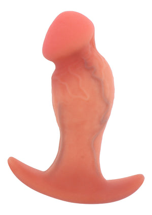 Plug anal réaliste en silicone liquide 13 cm