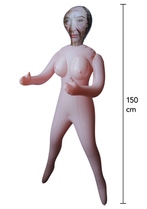 Poupée gonflable Horny Granny