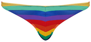 Men's Thong Rainbow 2XL