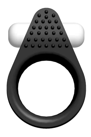 ALL TIME FAVORITES SILICONE STIMU-RING BLACK
