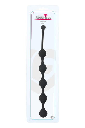 ALL TIME FAVORITES FIVE BEADS ANAL BLACK