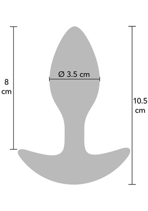 Plug anal lesté 185 g