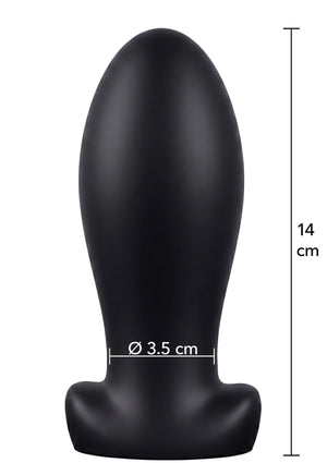 Plug dilatateur anal lourd en silicone liquide - taille M