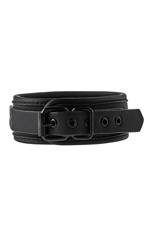 BLAZE COLLAR AND LEASH BLACK