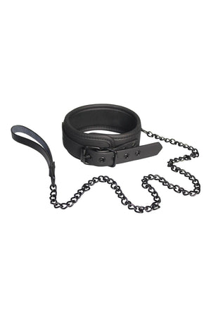 BLAZE COLLAR AND LEASH BLACK
