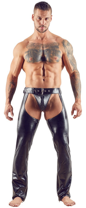 Imit. Leath. Chaps Men L