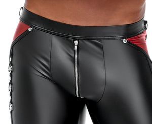 Men's Pants Black/Red M