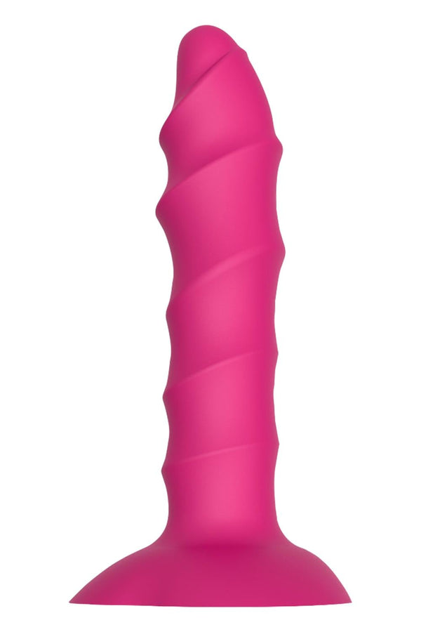 ESSENTIALS TWISTED PLUG WITH SUCTION CUP