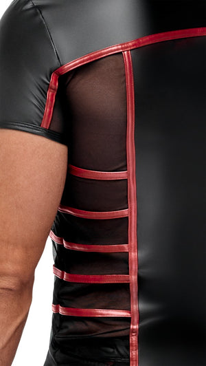 Men's Short black/red 2XL