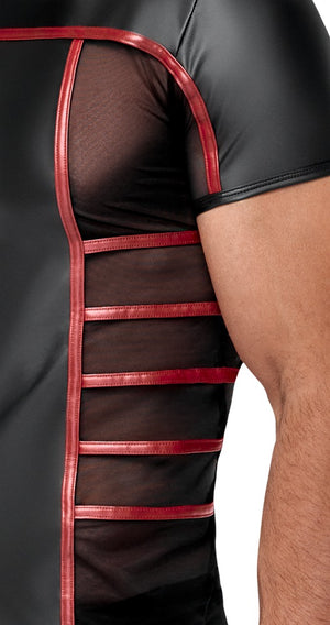 Men's Short black/red 2XL