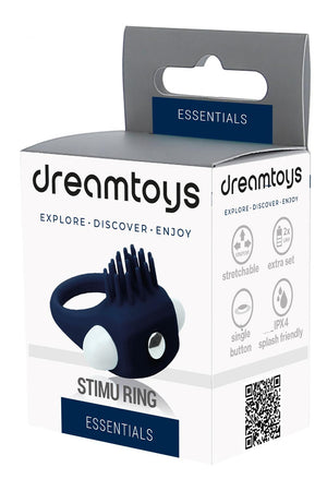 ESSENTIALS STIMU RING BLUE