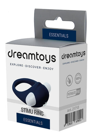 ESSENTIALS STIMU RING BLUE