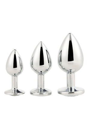 GLEAMING LOVE SILVER PLUG SET