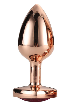 GLEAMING LOVE ROSE GOLD PLUG SMALL
