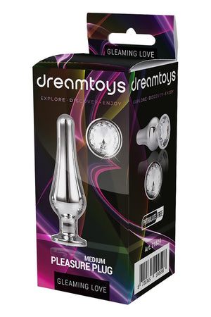 GLEAMING LOVE SILVER PLEASURE PLUG M