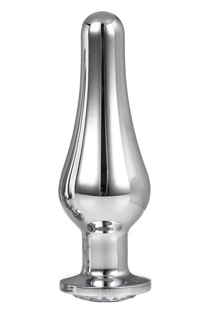 GLEAMING LOVE SILVER PLEASURE PLUG L