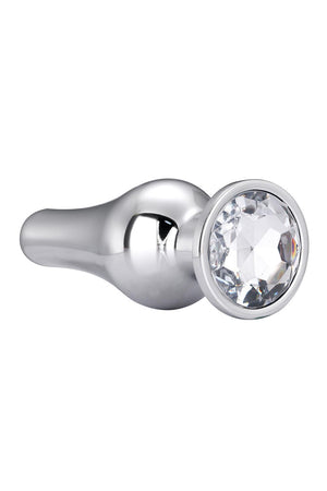 GLEAMING LOVE SILVER PLEASURE PLUG L