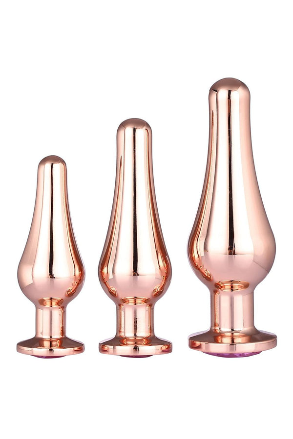 GLEAMING LOVE PLEASURE SET ROSE GOLD
