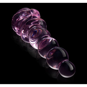 GLAZE GLASS ROSEBUD BEADED  PLUG