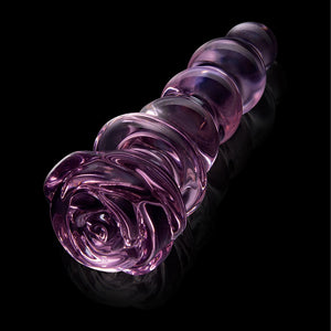 GLAZE GLASS ROSEBUD BEADED  PLUG