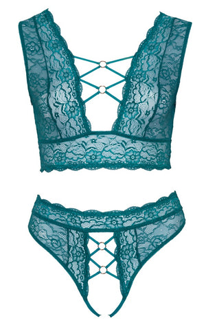 Bra Set teal 3XL