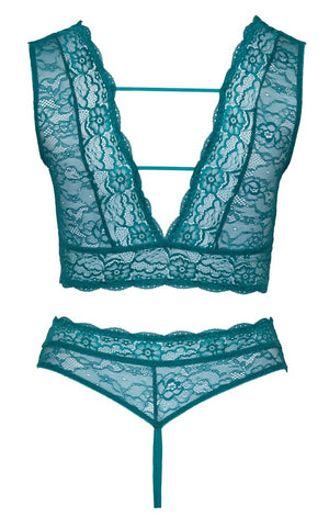 Bra Set teal 4XL