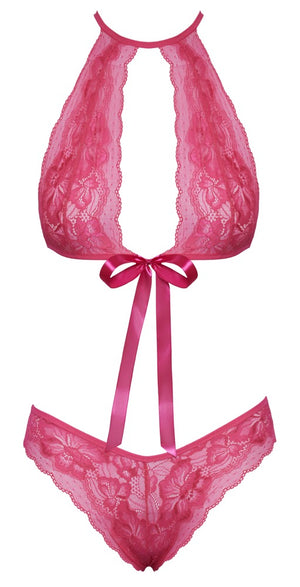 Bra Set pink L/XL