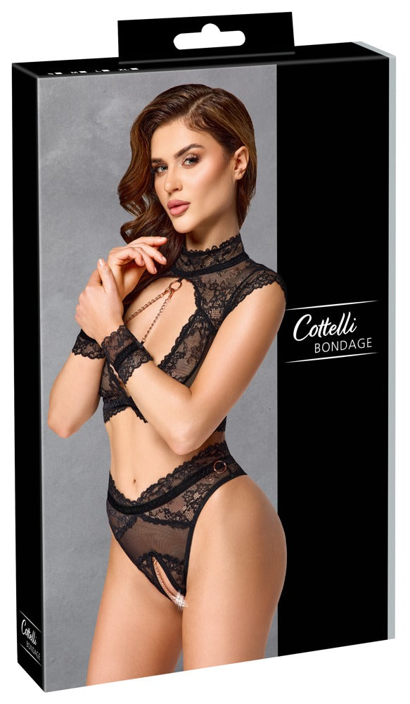 Bondage Bra Set M