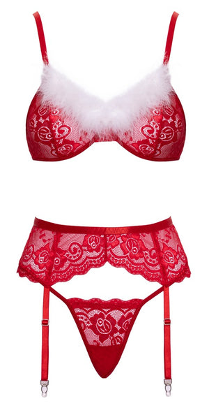 X-Mas Bra Set L/XL